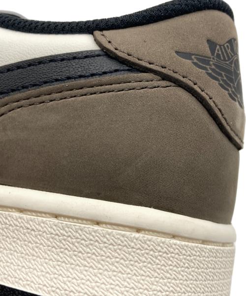 NIKE（ナイキ）NIKE (ナイキ) AIR JORDAN 1 LOW OG ブラック×ホワイト サイズ:US 9の古着・服飾アイテム
