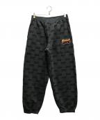 Hysteric Glamourヒステリックグラマー）の古着「BAD ASS LOGO柄 スウェットパンツ」｜グレー