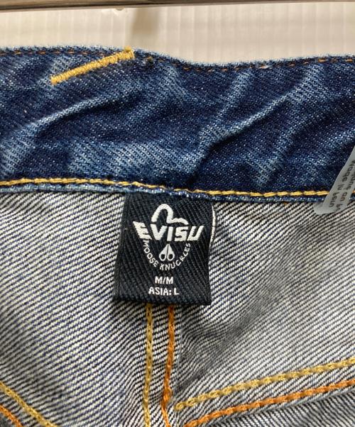 EVISU（エヴィス）EVISU (エヴィス) MOOSE KNUCKLES (ムース ナックルズ) 25AW X MOOSE KNUCKLES 浮世絵 ジーンズ インディゴ サイズ:Lの古着・服飾アイテム