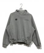 X-VEATMビートム）の古着「プルオーバーパーカー / WIDE SILHOUETTE HOODIE」｜グレー