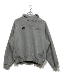 X-VEATM（ビートム）の古着「プルオーバーパーカー / WIDE SILHOUETTE HOODIE」｜グレー