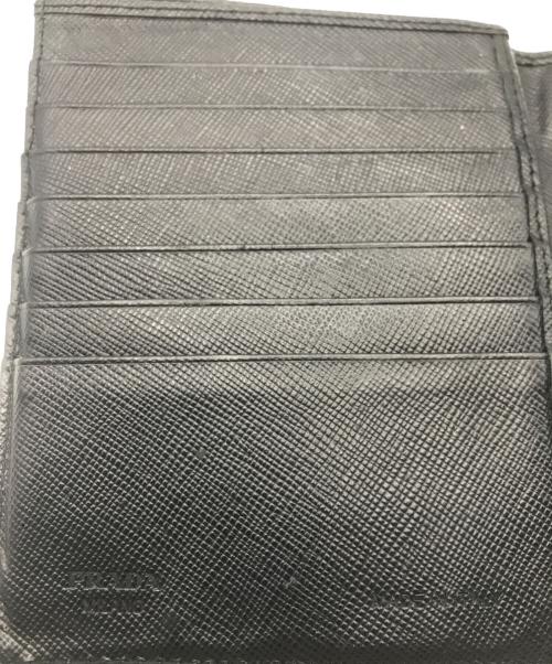 PRADA（プラダ）PRADA (プラダ) テスートナイロン3つ折り財布 ブラックの古着・服飾アイテム