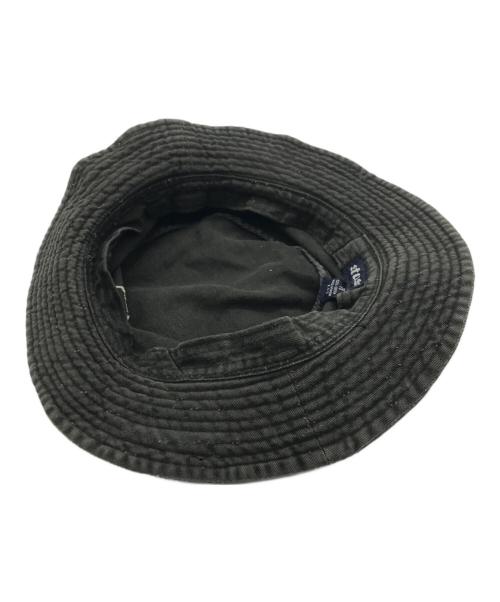 stussy（ステューシー）stussy (ステューシー) 90sバケットハット ブラック サイズ:7 3/4の古着・服飾アイテム