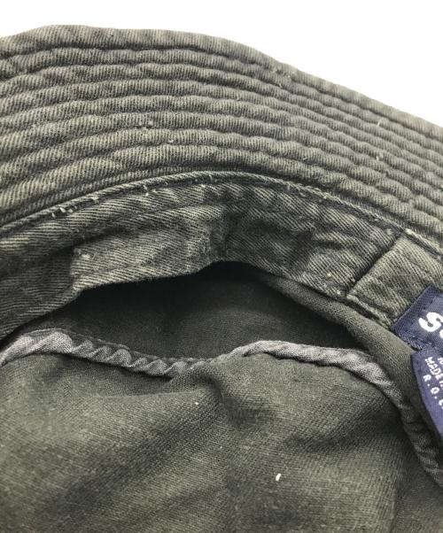 stussy（ステューシー）stussy (ステューシー) 90sバケットハット ブラック サイズ:7 3/4の古着・服飾アイテム