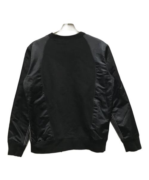 adidas（アディダス）adidas (アディダス) ALEXANDER WANG (アレキサンダー・ワン) ドッキングスウェット ブラック サイズ:ＸＳの古着・服飾アイテム