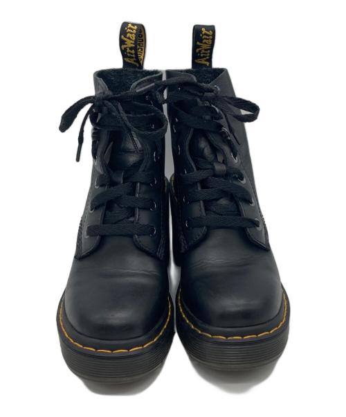 Dr.Martens（ドクターマーチン）Dr.Martens (ドクターマーチン) JESY 6 タイ ヒールブーツ ブラック サイズ:22cmの古着・服飾アイテム