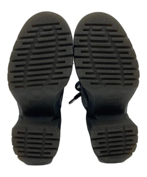 Dr.Martens（ドクターマーチン）Dr.Martens (ドクターマーチン) JESY 6 タイ ヒールブーツ ブラック サイズ:22cmの古着・服飾アイテム