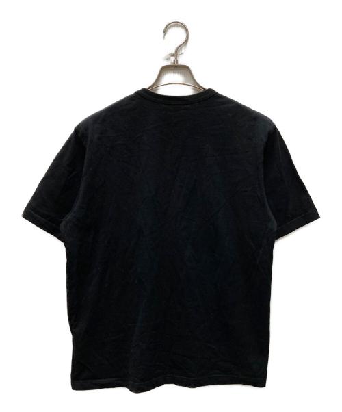 COMME des GARCONS HOMME（コムデギャルソン オム）COMME des GARCONS HOMME (コムデギャルソン オム) 綿天竺 製品プリント S/S Tシャツ ブラック サイズ:Lの古着・服飾アイテム