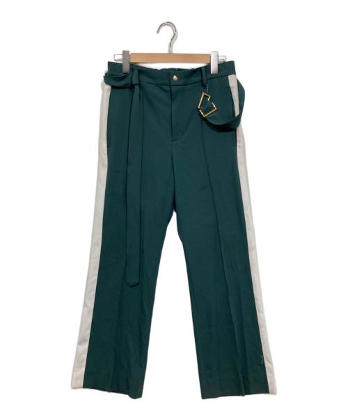 CULLNI（クルニ）CULLNI (クルニ) スラックス グリーン サイズ:１の古着・服飾アイテム