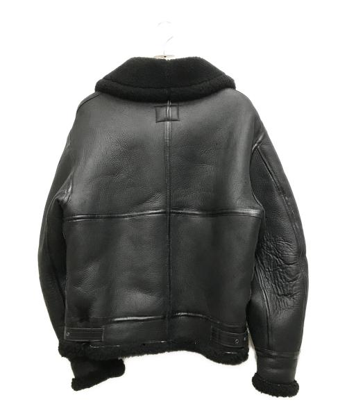 AVIREX（アヴィレックス）AVIREX (アヴィレックス) B-3 ムートン フライトジャケット ブラック サイズ:36の古着・服飾アイテム