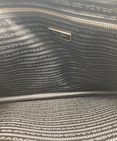 PRADA（プラダ）PRADA (プラダ) サフィアーノ ブリーフケース ブラックの古着・服飾アイテム