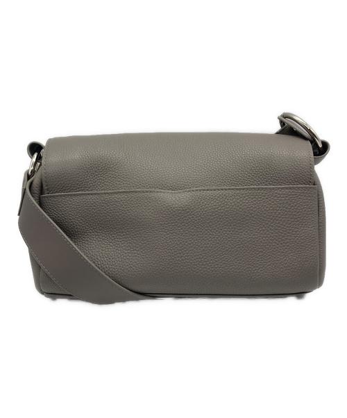 BEARDSLEY（ビアズリー）BEARDSLEY (ビアズリー) レザーショルダーバッグ ベージュの古着・服飾アイテム