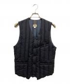RockyMountainFeatherBedロッキーマウンテンフェザーベッド）の古着「ダウンベスト」｜ネイビー