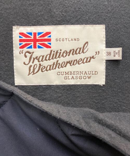 Traditional Weatherwear（トラディショナルウェザーウェア）Traditional Weatherwear (トラディショナルウェザーウェア) 中綿プルオーバージャケット ネイビー サイズ:Mの古着・服飾アイテム