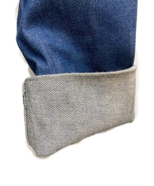 WESTOVERALLS（ウエストオーバーオールズ）WESTOVERALLS (ウエストオーバーオールズ) 108Jビッグシルエットデニムジャケット ネイビー サイズ:Freeの古着・服飾アイテム