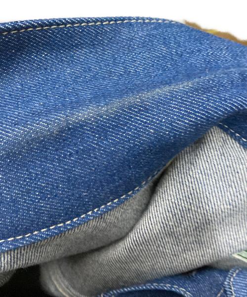 WESTOVERALLS（ウエストオーバーオールズ）WESTOVERALLS (ウエストオーバーオールズ) 108Jビッグシルエットデニムジャケット ネイビー サイズ:Freeの古着・服飾アイテム