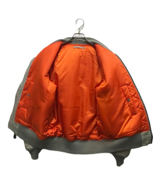 AVIREX（アヴィレックス）AVIREX (アヴィレックス) MA-1ジャケット グレー サイズ:DOUBLE EXTRA LARGEの古着・服飾アイテム