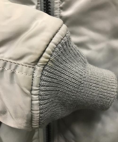 AVIREX（アヴィレックス）AVIREX (アヴィレックス) MA-1ジャケット グレー サイズ:DOUBLE EXTRA LARGEの古着・服飾アイテム