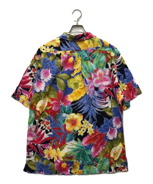 POLO RALPH LAUREN（ポロ・ラルフローレン）POLO RALPH LAUREN (ポロ・ラルフローレン) 90s ハイビスカス柄アロハシャツ レッド サイズ:Lの古着・服飾アイテム