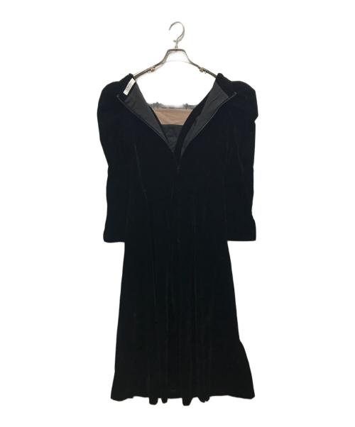 HER LIP TO（ハーリップトゥ）Her lip to (ハーリップトゥ) Royce Velour Long Dress ブラック サイズ:Mの古着・服飾アイテム