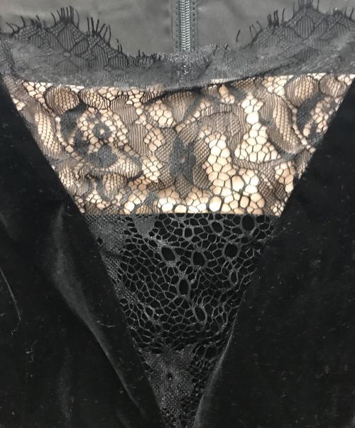 HER LIP TO（ハーリップトゥ）Her lip to (ハーリップトゥ) Royce Velour Long Dress ブラック サイズ:Mの古着・服飾アイテム