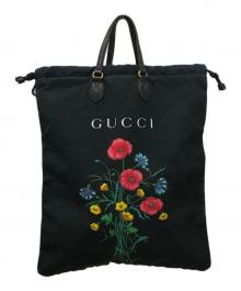 GUCCI（グッチ）の古着「キャンバストートバッグ」｜ブラック