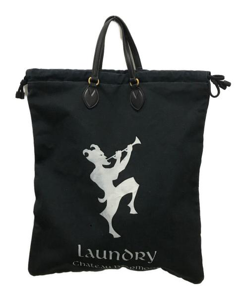 GUCCI（グッチ）GUCCI (グッチ) キャンバストートバッグ ブラックの古着・服飾アイテム