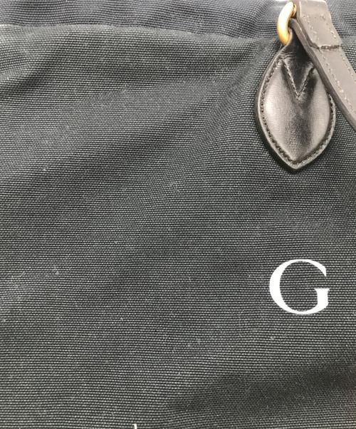 GUCCI（グッチ）GUCCI (グッチ) キャンバストートバッグ ブラックの古着・服飾アイテム