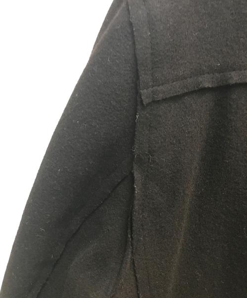 CoSTUME NATIONAL HOMME（コスチューム ナショナル オム）CoSTUME NATIONAL HOMME (コスチューム ナショナル オム) Pコート ブラック サイズ:46の古着・服飾アイテム