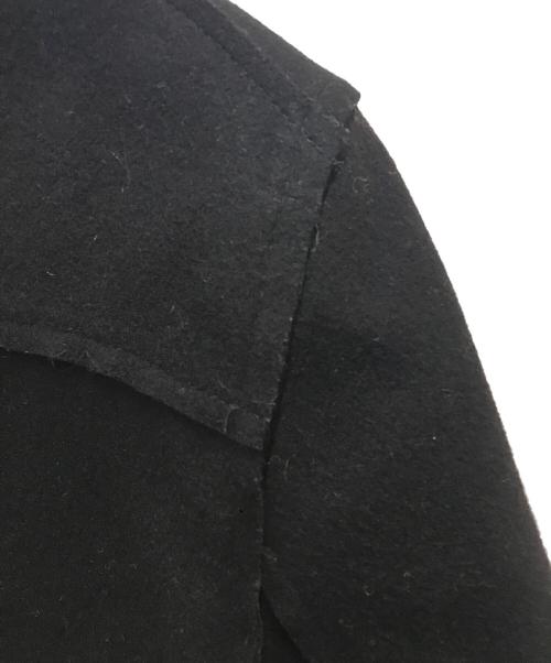 CoSTUME NATIONAL HOMME（コスチューム ナショナル オム）CoSTUME NATIONAL HOMME (コスチューム ナショナル オム) Pコート ブラック サイズ:46の古着・服飾アイテム