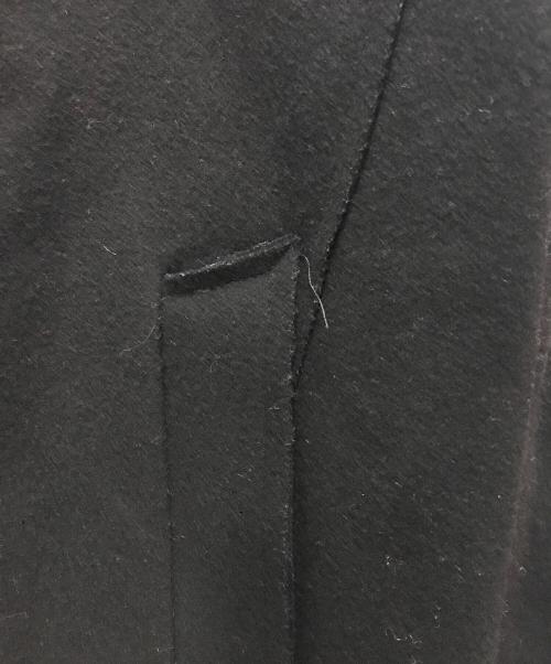 CoSTUME NATIONAL HOMME（コスチューム ナショナル オム）CoSTUME NATIONAL HOMME (コスチューム ナショナル オム) Pコート ブラック サイズ:46の古着・服飾アイテム