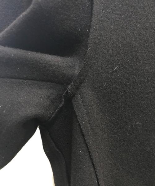CoSTUME NATIONAL HOMME（コスチューム ナショナル オム）CoSTUME NATIONAL HOMME (コスチューム ナショナル オム) Pコート ブラック サイズ:46の古着・服飾アイテム