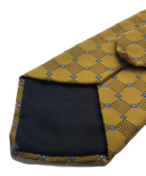HERMES（エルメス）HERMES (エルメス) シルクネクタイ イエロー サイズ:表記なしの古着・服飾アイテム