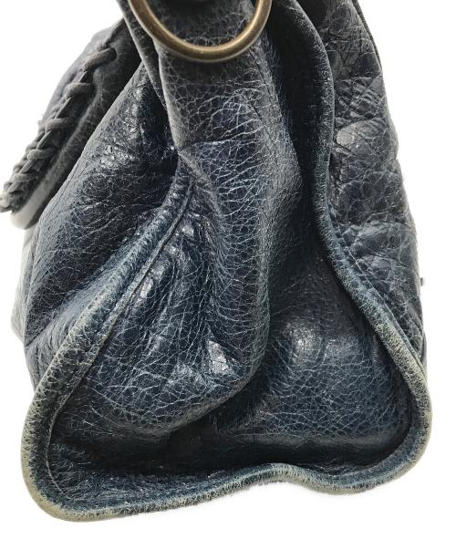 BALENCIAGA（バレンシアガ）BALENCIAGA (バレンシアガ) ザ・シティ  2WAYバック ネイビーの古着・服飾アイテム