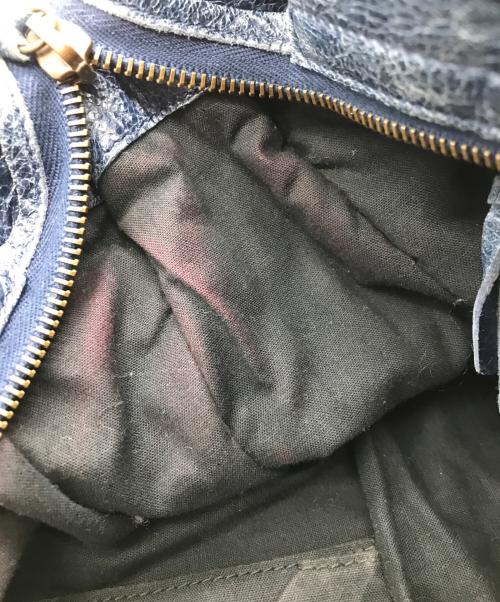 BALENCIAGA（バレンシアガ）BALENCIAGA (バレンシアガ) ザ・シティ  2WAYバック ネイビーの古着・服飾アイテム