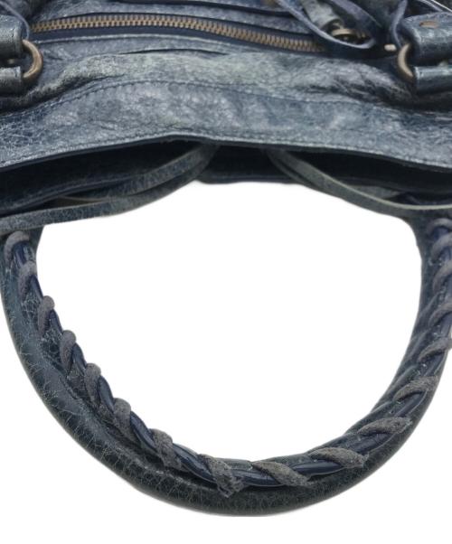 BALENCIAGA（バレンシアガ）BALENCIAGA (バレンシアガ) ザ・シティ  2WAYバック ネイビーの古着・服飾アイテム