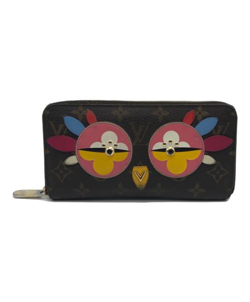 LOUIS VUITTON（ルイ ヴィトン）LOUIS VUITTON (ルイ ヴィトン) ラブリーバード ジッピーウォレット モノグラム ラウンドファスナー ブラウンの古着・服飾アイテム