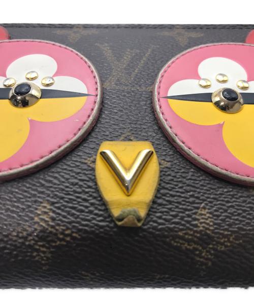 LOUIS VUITTON（ルイ ヴィトン）LOUIS VUITTON (ルイ ヴィトン) ラブリーバード ジッピーウォレット モノグラム ラウンドファスナー ブラウンの古着・服飾アイテム