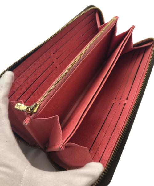 LOUIS VUITTON（ルイ ヴィトン）LOUIS VUITTON (ルイ ヴィトン) ラブリーバード ジッピーウォレット モノグラム ラウンドファスナー ブラウンの古着・服飾アイテム