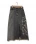 ATMOS（アトモス）の古着「Patch Work Denim Skirt」｜ブラック