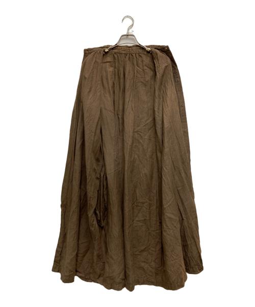 宝島染工（タカラジマセンコウ）宝島染工 (タカラジマセンコウ) コットンウールワンピース ブラウン サイズ:不明の古着・服飾アイテム