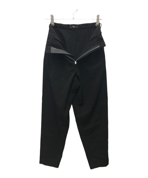 Y's（ワイズ）Y's (ワイズ) ストレートウールパンツ ブラック サイズ:不明の古着・服飾アイテム