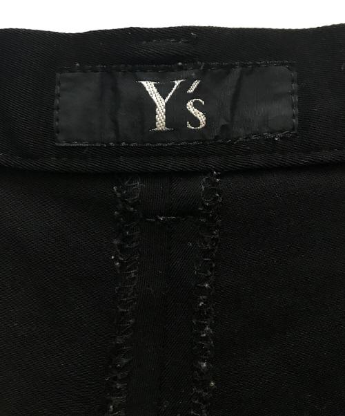 Y's（ワイズ）Y's (ワイズ) ストレートウールパンツ ブラック サイズ:不明の古着・服飾アイテム