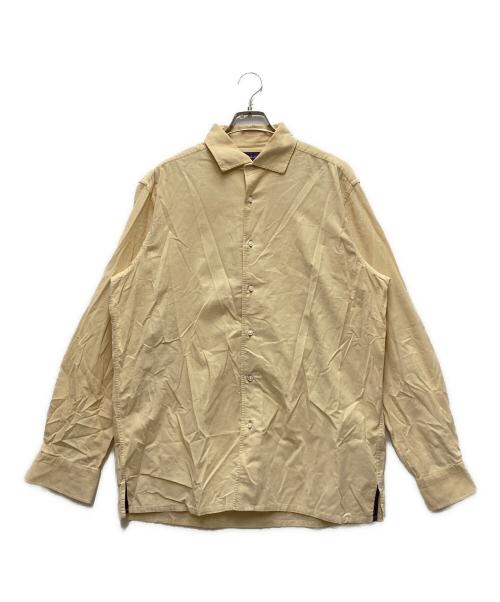 RALPH LAUREN Purple Label（ラルフ ローレン パープル レーベル）RALPH LAUREN PURPLE LABEL (ラルフ ローレン パープル レーベル) レギュラーカラーシャツ イエロー サイズ:Lの古着・服飾アイテム