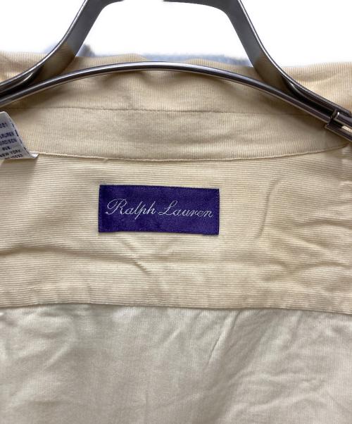 RALPH LAUREN Purple Label（ラルフ ローレン パープル レーベル）RALPH LAUREN PURPLE LABEL (ラルフ ローレン パープル レーベル) レギュラーカラーシャツ イエロー サイズ:Lの古着・服飾アイテム