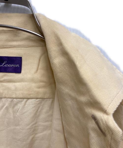 RALPH LAUREN Purple Label（ラルフ ローレン パープル レーベル）RALPH LAUREN PURPLE LABEL (ラルフ ローレン パープル レーベル) レギュラーカラーシャツ イエロー サイズ:Lの古着・服飾アイテム