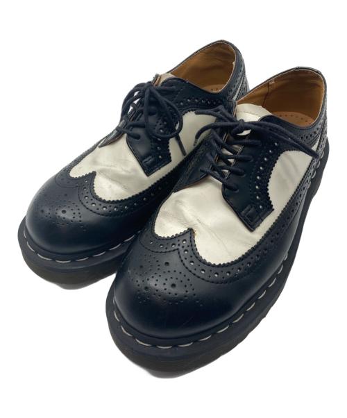 Dr.Martens（ドクターマーチン）Dr.Martens (ドクターマーチン) ウィングチップブーツ ブラック サイズ:US 8の古着・服飾アイテム