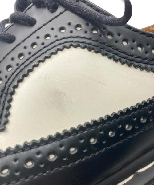 Dr.Martens（ドクターマーチン）Dr.Martens (ドクターマーチン) ウィングチップブーツ ブラック サイズ:US 8の古着・服飾アイテム