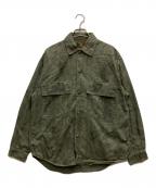 TMTティーエムティー）の古着「シャツジャケット」｜カーキ