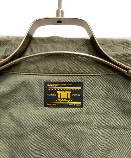 TMT（ティーエムティー）TMT (ティーエムティー) シャツジャケット カーキ サイズ:Mの古着・服飾アイテム